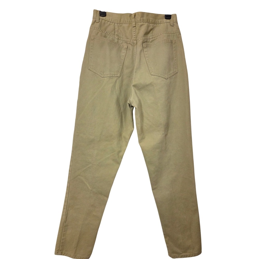 LINE Women's Tan Cotton Classic Fit High Rise Jeans‎ Size 14